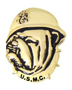 15658 - United States Marine Corps Bulldog Pin