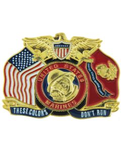 15661 - United States Marine Corps These Colors Don't Run Pin