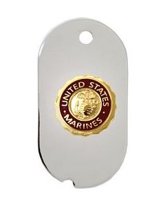 15742-DTNC - United States Marine Corps Dog Tag Necklace