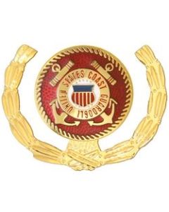 15780 - United States Coast Guard Insignia with Wreath Pin