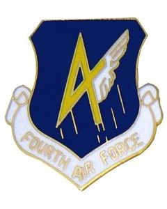 15952 - 4th Air Force Pin