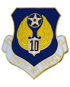 15957 - 10th Air Force Pin