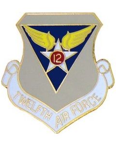 15959 - 12th Air Force Pin