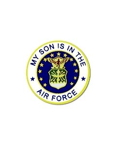 15983 - My Son Is In The Air Force Emblem Pin