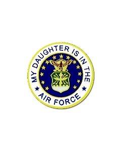 15984 - My Daughter Is In The Air Force Emblem  Pin