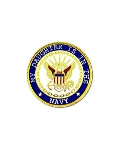 15988 - My Daughter Is In The Navy Insignia Pin