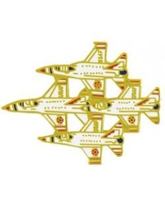 16203 - 4 Thunderbirds Aircraft Large Pin