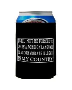 Can Cooler "I will not be forced to learn a foreign language"-23700