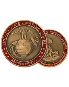 22337 - United States Marine Corps Iwo Jima Challenge Coin