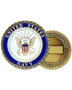 22353 - United States Navy Insignia Challenge Coin