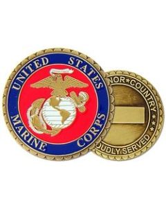 22354 - United States Marine Corps Insignia Challenge Coin