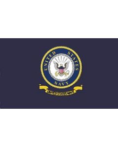 283004 - US Navy 2 Sided Embroidered Flag 3' x 5' ft