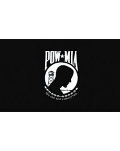 283007 - POW/MIA 2 Sided Embroidered Flag 3' x 5' ft