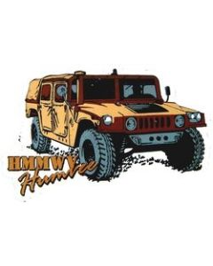 98031 - HMMWV Humvee Magnet