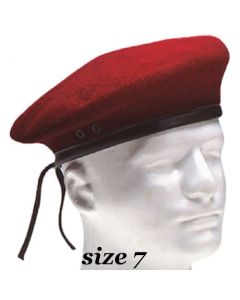 AF Red Beret size 7- br1-700