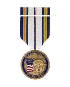 CM23 - WW II 60th Anniversary Commemorative Medal and Ribbon