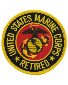 FL1092 - US Marine Corps Retired Small Patch