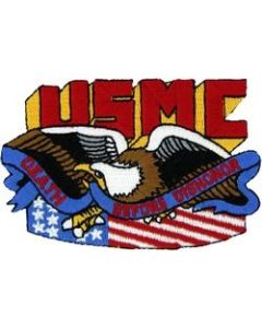 FL1147 - US Marine Corps Death Before Dishonor Small Patch