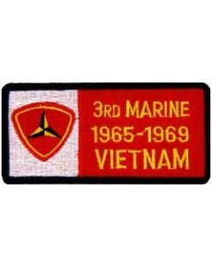 FL1165 - 3rd Marine Vietnam '65-'69 Small Patch