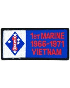 FL1172 - 1st Marine Vietnam '66-'71 Small Patch