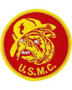 FL1215 - US Marine Corp Devil Dog Small Patch