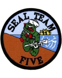 FL1274 - Seal Team 5 Small Patch