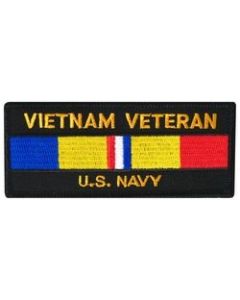 FL1294 - US Navy Vietnam Veteran Small Patch
