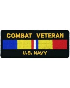 FL1295 - US Navy Combat Veteran Small Patch