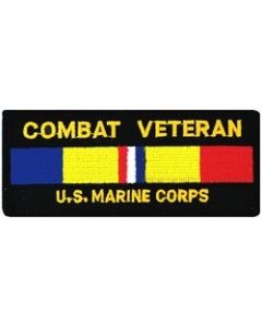 FL1296 - US Marine Corps Combat Veteran Small Patch