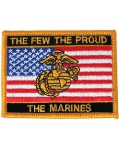 FL1668 - US Marine Corps The Few The Proud Small Patch