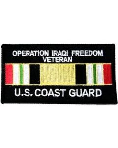 FL1834 - US Coast Guard Iraqi Freedom Veteran Small Patch