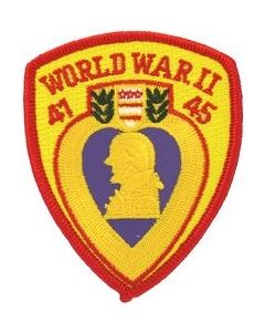 FLB1234 - WW II Purple Heart Small Patch