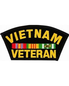 FLB1340 - Vietnam Veteran Black Patch
