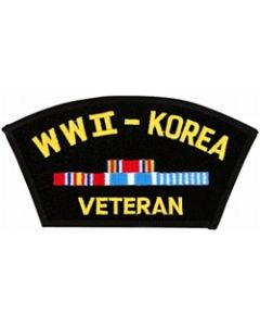 FLB1357 - WW II/Korea Veteran Black Patch