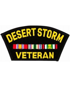 FLB1380 - Desert Storm Veteran Black Patch
