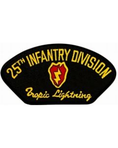 FLB1398 - 25th Infantry Division Tropic Lightning Black Patch