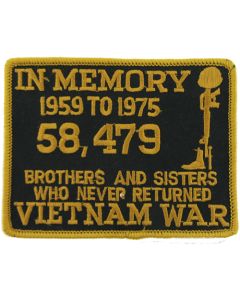 FLB1400 - Vietnam in Memory Black Patch