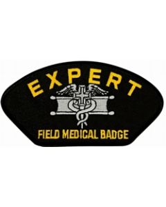 FLB1405 - Expert Field Medical Badge Black Patch