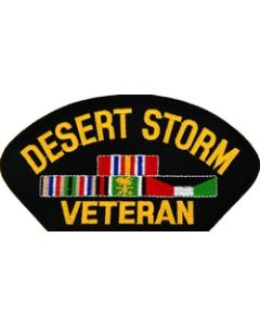 FLB1416 - Desert Storm Veteran Black Patch
