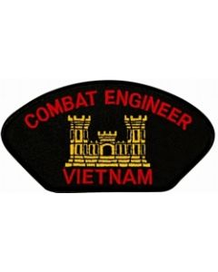FLB1459 - Vietnam Combat Engineer Black Patch
