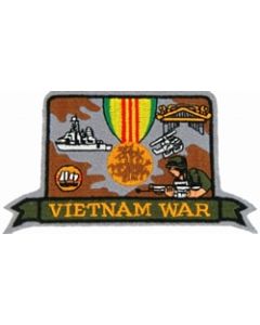 FLB1497 - Vietnam War Colored Patch