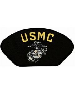 FLB1550 - US Marine Corps (USMC) Insignia Black Patch