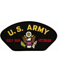 FLB1560 - United States Army Gulf War Veteran Insigna Black Patch