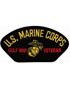 FLB1565 - US Marine Corps Gulf War Veteran Insignia Black Patch