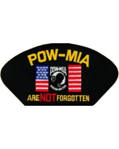 FLB1575 - POW/MIA Are Not Forgotten Black Patch