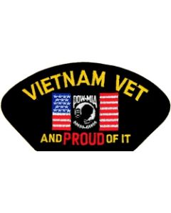 FLB1576 - Vietnam Vet and Proud of It Black Patch