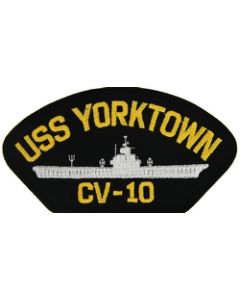 FLB1606 - USS Yorktown CV-10 Black Patch