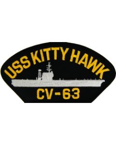 FLB1610 - USS Kitty Hawk CV-63 Black Patch