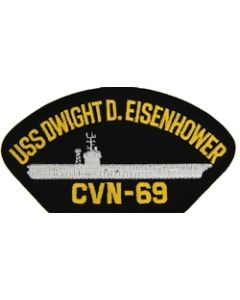 FLB1616 - USS Dwight D. Eisenhower CVN-69 Black Patch