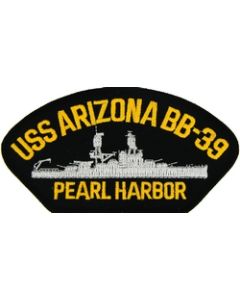 FLB1621 - USS Arizona BB-39 Pearl Harbor Black Patch